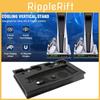 For Console Ps5 Stand With Cooling Fan Controller Charger Multi Function Bracket