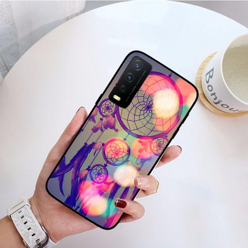 Синий Ловец снов Ловец снов Чехол для телефона для vivo Y31 Y30 Y33S Y11S Y12S Y17 Y20 Y21S Y1S Y53S Y15 Y19 Y91C V23 Чехлы coque
