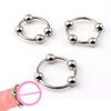 Cock Ring Prolong Intercourse Time Ergonomic Stainless Steel Delay Ejaculation Lock Ring for Male