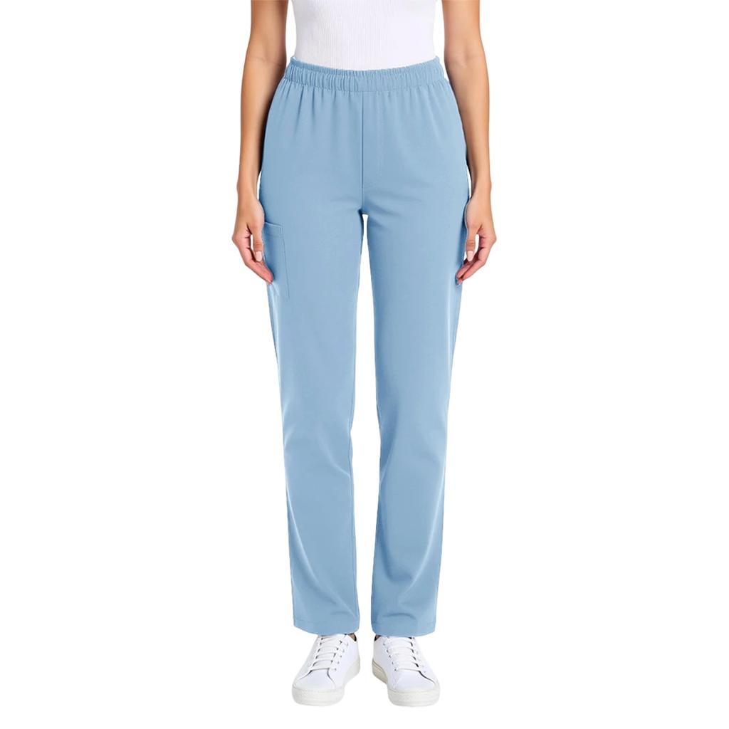 Женские свободные повседневные брюки с эластичным поясом и кулиской для сиделки, длинные брюки