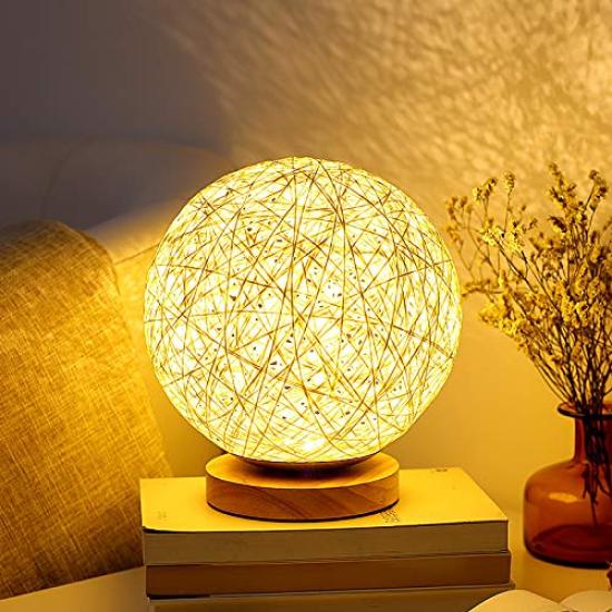 LTG LED Table Lamp, Indirect Lighting, Stylish Table Lamp, Nordic Style, Bedside Lamp, Soothing Lamp, Perfect for Living Alone, Interior Decoration,