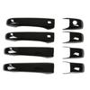 Car Exterior Door Handle Cover Glossy Black Replacement for Jeep Grand Cherokee WK2 WL 2011?2022