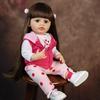 Модные куклы-реборн 55 см, девочка, милые, полностью силиконовые, виниловые, детские игрушки, игрушки для новорожденных, подарки на день рождения, Рождество