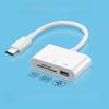 Универсальный OTG-кардридер Type-C: USB-флешка, TF, SD для телефонов и компьютеров