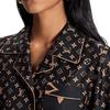 Louis Vuitton Женская черная пижамная кофта 1AAG9W