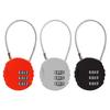 Противоугонный мини-дорожный чемодан с паролем и ключом, рюкзак с 3-значным навесным замком