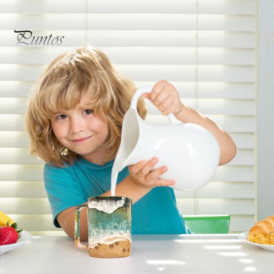 Кружка с принтом лапы и изображением береговой линии океана, керамическая кофейная чашка, кружка для чая ручной работы с рисунком волн, 11/15 унций, кружка для питья с изображением когтей морской пены, сувенир на пляж, подарок