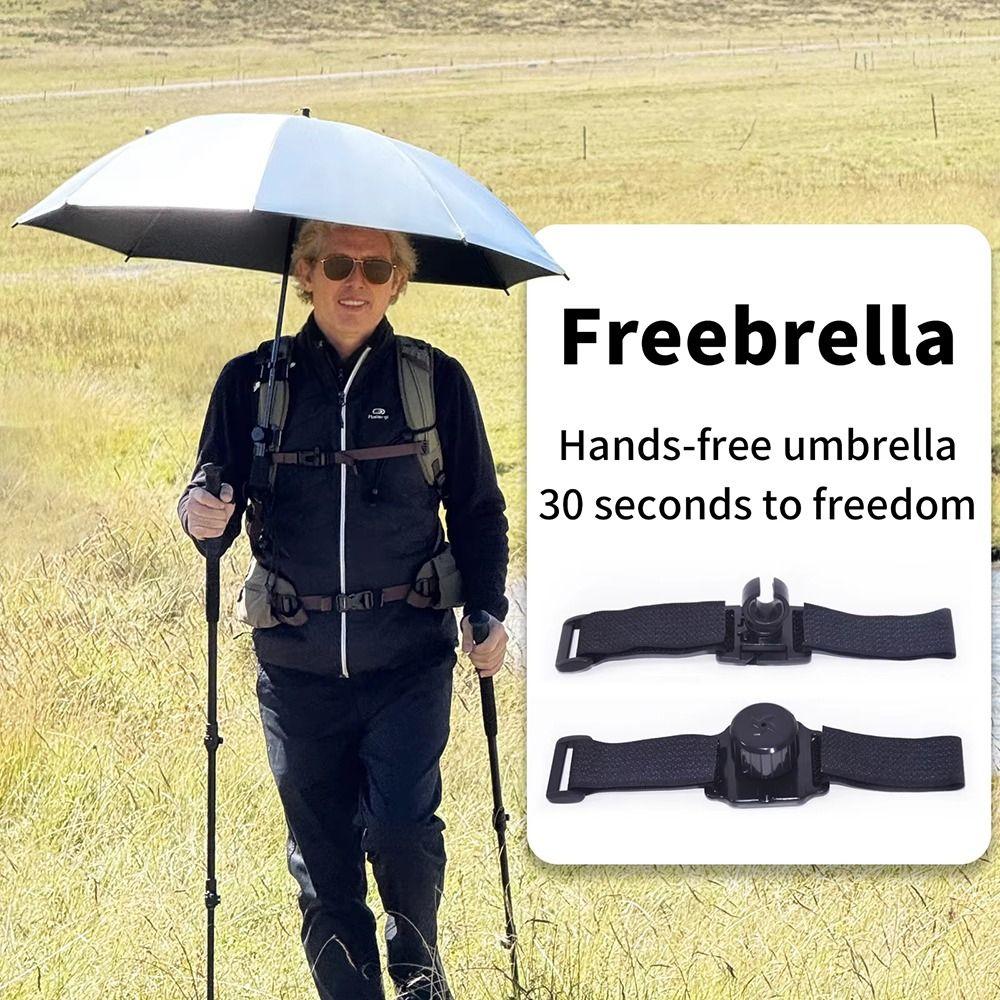 Universal Fit Backpack Umbrella Clip Adjustable Clip Fixed Umbrella Clip Golf