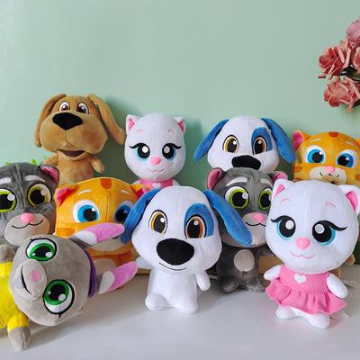 15 см Говорящий кот Том TalkingTom Grab кукла плюшевая игрушка кукла