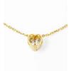 Japanese S925 Loving Heart In Sterling Silver Pendant Classic Necklace Women's Bag Inlaid Zircon High-Grade Clavicle Chain