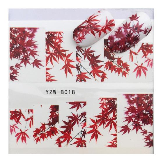 Геометрические и этнические наклейки для ногтей методом аквапереноса для самостоятельного маникюра