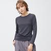 Gu STyle HeaT ExTra Crew Neck T  Long Sleeve 