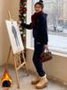 Повседневный спортивный костюм с бархатными вставками - Женский Осень/Зима 2025: Стильный комплект из худи и джоггеров