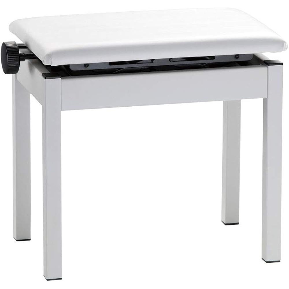 Roland Roland Piano Adjustable Height Chair BNC-05-WH White Color Height Adjustable