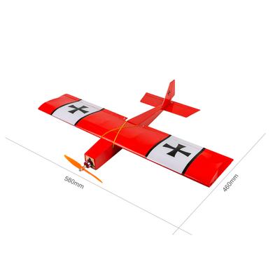 Танцующие крылья Hobby R03 STICK-06 Самолет 580 мм Размах крыльев из пробкового дерева DIY Электрический самолет RC Летающий