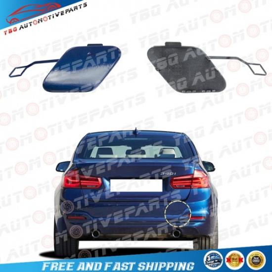 Mediterranean blue Rear Bumper Tow Hook Cover for BMW 3 Series F30 F31 2016-2018