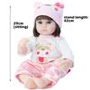42cm Toy Full Body Silicone Water Proof Bath Toy Popular Reborn Toddler Baby Dolls Bebe Doll Reborn Lifelike Soft Touch