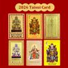 Амулет Тай Суй 2026 год, Карта года Лошади, Фэн-шуй, Молитва Тайсуй, Золотая карта, Привлечение богатства, Здоровье, Удача, Портативный защитный подарок