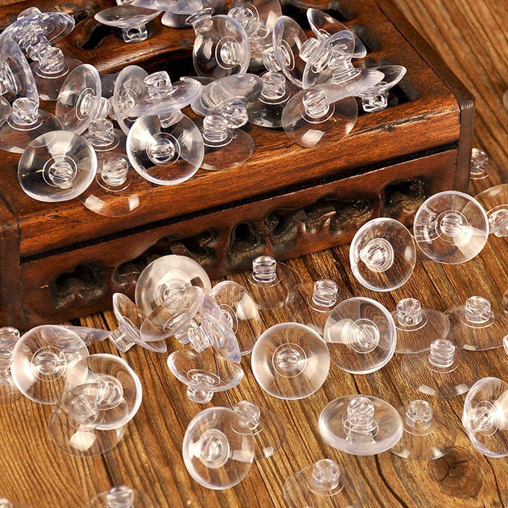 25 шт. Рельсы Резиновый Хранение Присоска Присоска Подушка Прозрачный Пластиковый Крючок