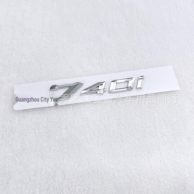 New BMW 7 Series Rear Trunk Logo Sticker for 730Li, 735Li, 740Li, 760i