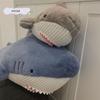 Mianmian Shark Plush Pillow Toy - Cute Bedtime Companion and Home Decoration for Girls