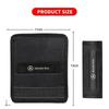 AABIG1 1/2Pcs Suede Car Roof Handle Protect Cover Handrail Pull Glove Auto Accessories for Mercedes Benz W211 W204 W210 W203 CLA GLA