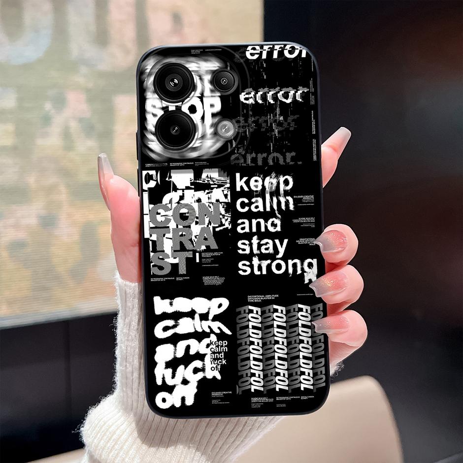 Чехол Для Redmi Note13 13Pro 13 Pro+ Масляная Живопись Цветок Защита от Падения Минималистичный Защитный Для Xiaomi Redmi Note 13 Pro Plus Funda