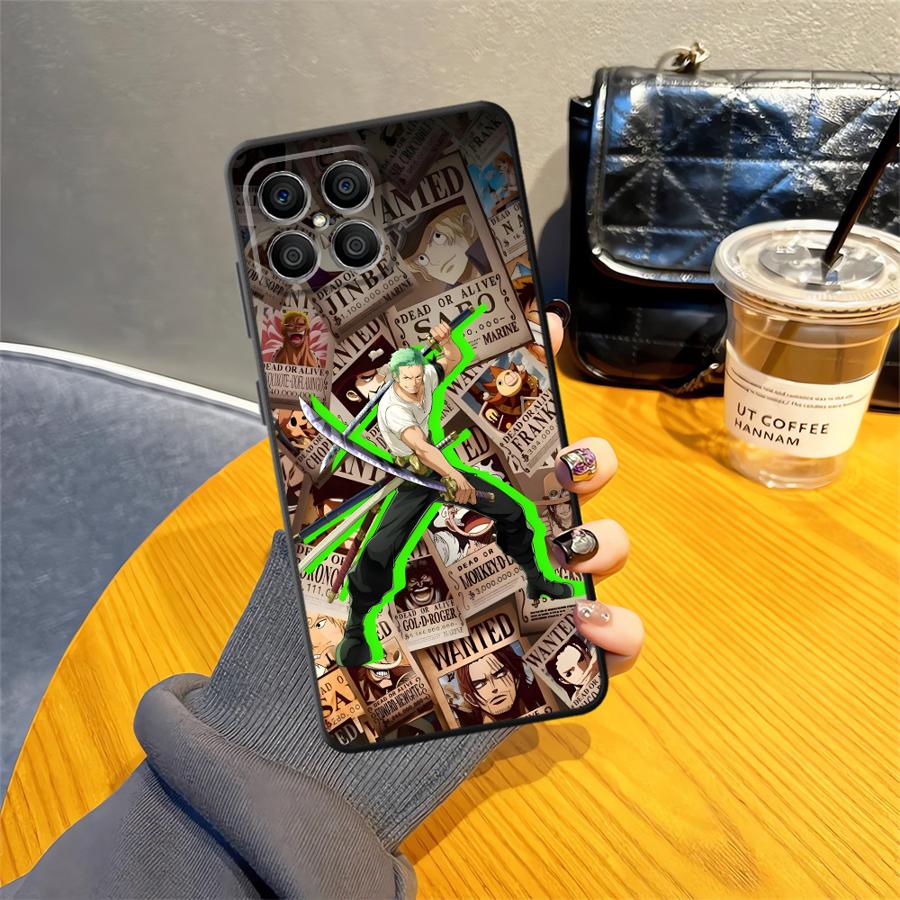 Чехол One Piece Luffy Wapol для Honor X6 X5b X7 8X X8 90 Magic5Lite X9a 70 200 400 Lite Черный Мягкий Чехол для Телефона