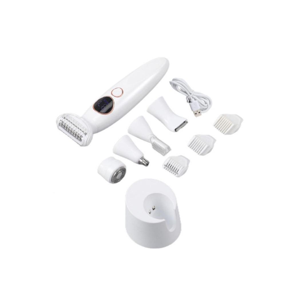 Портативная женская бритва 5 в 1 Триммер для тела Инструмент для стрижки волос Личная гигиена