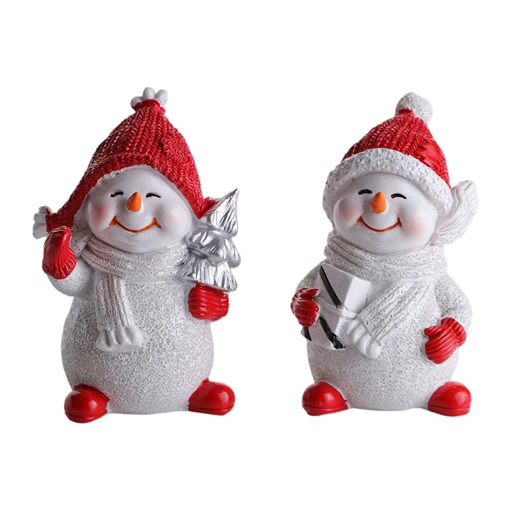 Рождественские снеговики, смоляные украшения - идеальный выбор для украшения дома