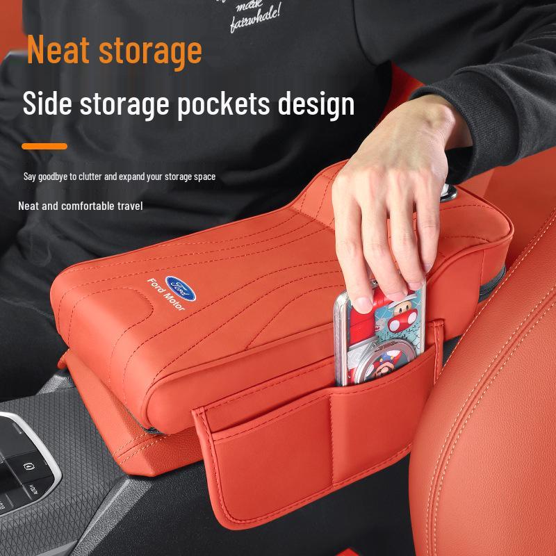 Подлокотник Ford, накладка для опоры локтя и отсек для салфеток для интерьера Mondeo, Focus, Edge, Explorer.