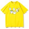Chiikawa T Shirt Unisex  Harajuku Aesthetic Graphic Kawaii Tshirt Unisex Cartoon Daily Casual Oversize Sand Cotton Tees Shirts Korea