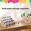 Paint Organizer Multi-Layer Storage Rack Large Capacity High Stability Space-saving Moisture-Proof Paint Rack