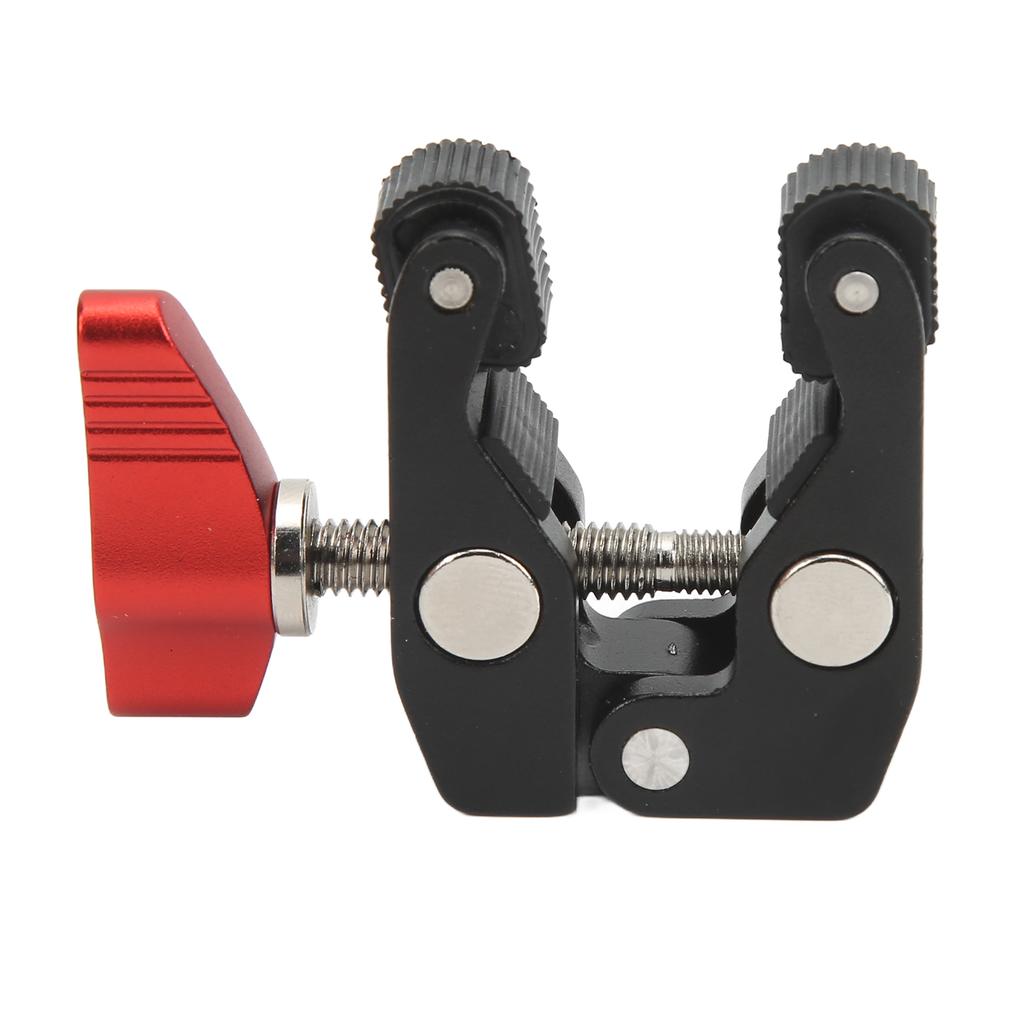 Small Aluminum Alloy Super Clamp Crab Pliers Clip with 1 4 Inch 3 8 Inch Thread Camera Clamp Mount