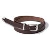 Состояние (M) кожаный ремень из коровьей кожи западного края (T025_коричневый)