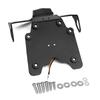 Motorcycle Rear License Plate Holder Bracket with Light Tail Tidy Fender Eliminator For Yamaha Tenere 700 XT700Z Tenere700 2019+