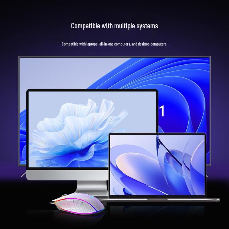 Lenovo G304 Эргономичная проводная игровая мышь