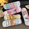 55cm Cartoon Anime Long Plushies Kuromi My Melody Cinnamoroll Japanese Style Printed Pattern Cylindrical Plush Toy Washable