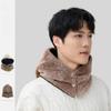 Warm Balaclava Hat Plush Scarf Set Hooded Fashion Winter Integrated Cap Scarf Outdoor