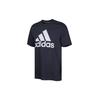 Large Logo Crew Neck T-Shirt Men Tops Navy-Blue DT9932