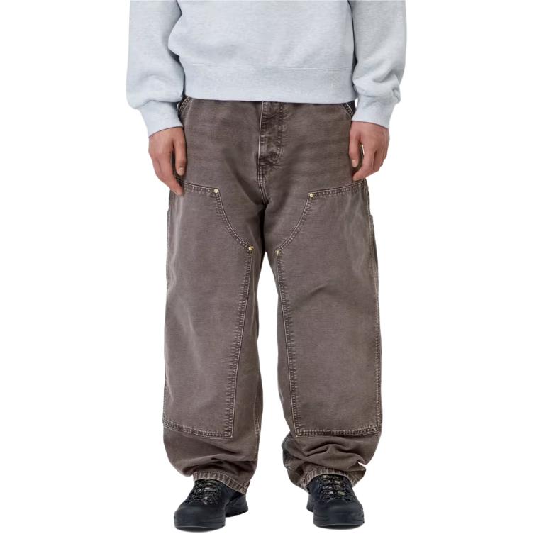 Carhartt WIP SS26 OG Брюки с двойными коленями Плотные Свободные Прямая штанина Повседневный дизайн Джинсовые брюки Унисекс брюки I036869-47-17