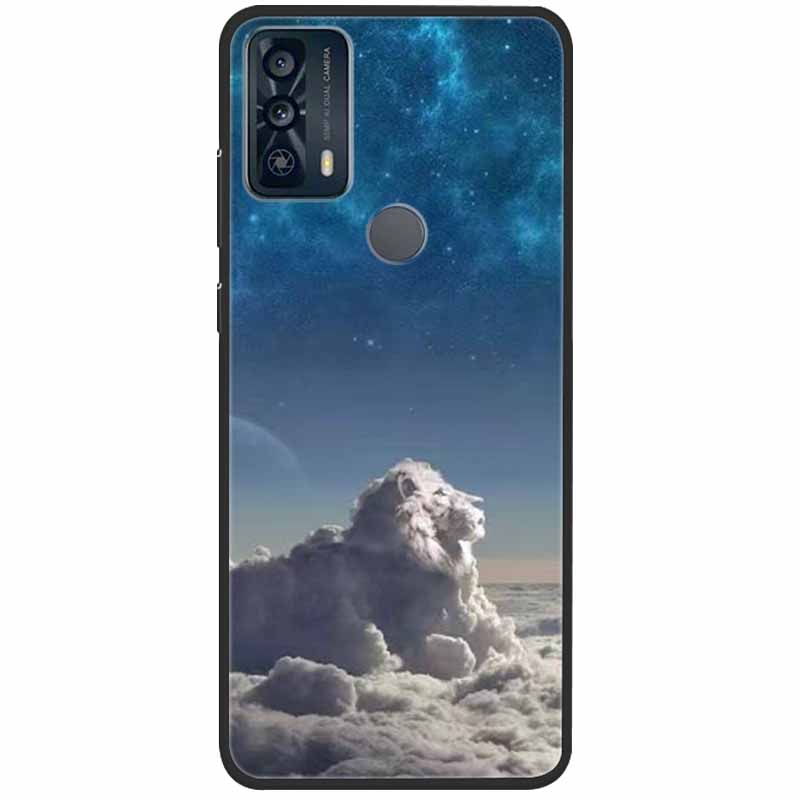 Чехол For TCL 20B Case 6159K Силиконовый Мягкий Модный TPU Чехол для Телефона для TCL 20B Case для TCL 20B 20 B Бампер Защитный TPU Оболочка