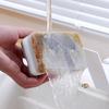 5pcs Strong Decontamination Cleaning Sponge Brush Scouring Pad Dishwashing Brush  Pot Sponge Kitchen Rag