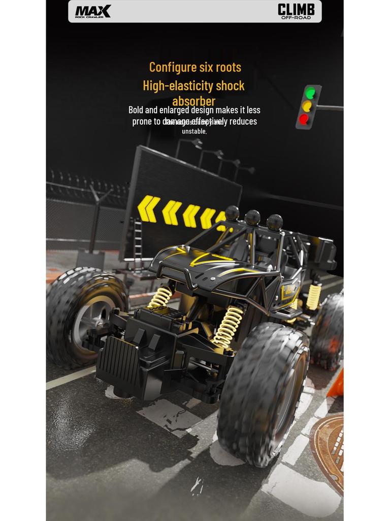 Игрушка внедорожный трюковой автомобиль с дистанционным управлением и приводом на шесть колес для детей