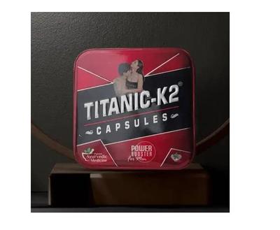 Titanic K two best power booster stamina booster ayurvedic 6 капсул