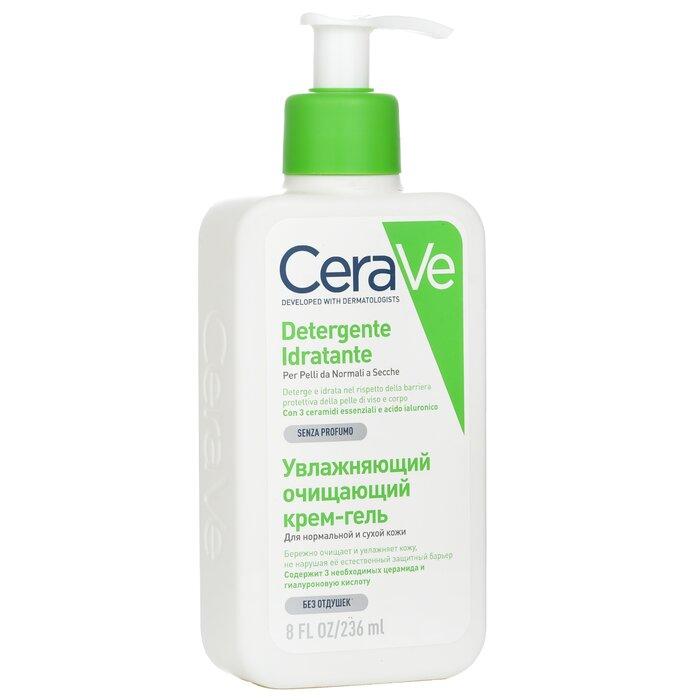 CeraVe Увлажняющее очищающее средство для нормальной и сухой кожи (с насосом)