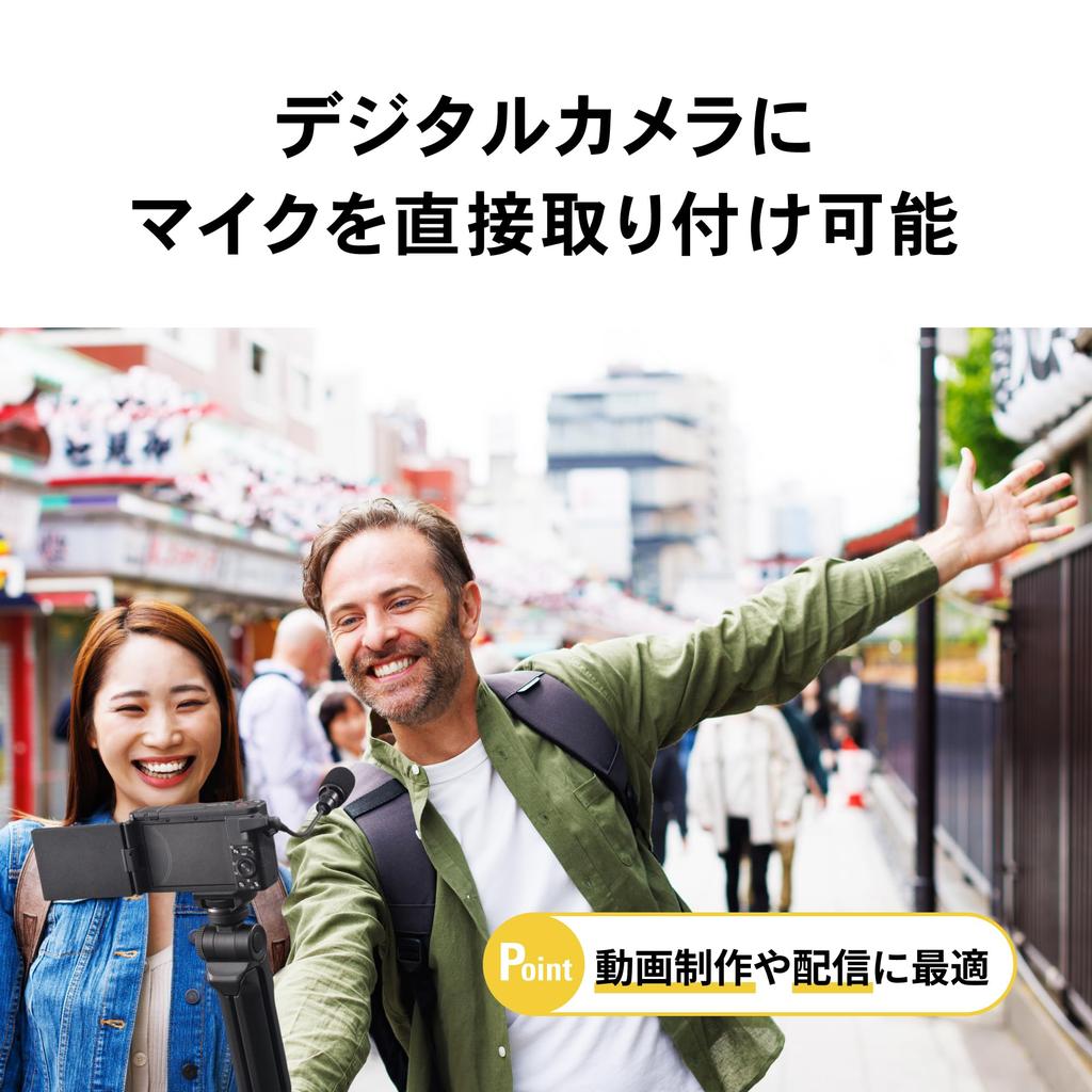 ATR7500 Camera Condenser Microphone AUX External Stereo Mini Plug Power Small Distribution Video Shooting Vlog Audio-Technica 3.5mm Plug-in []