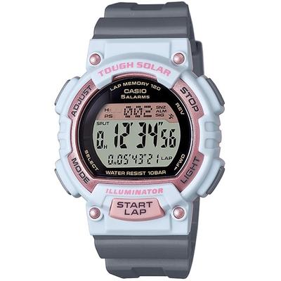 STL-S300H-4AJH [SPORTS GEAR] Круглые часы Серая смола Цифровые