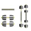 JINGRUIDA Adjustable Rubberized Dumbbells