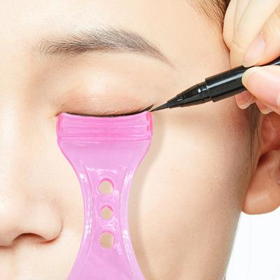 Подводка для глаз трафарет для глаз трафареты для макияжа шаблон подводка для глаз карта брови тени для век наклейки карта для начинающих инструменты для формирования красоты